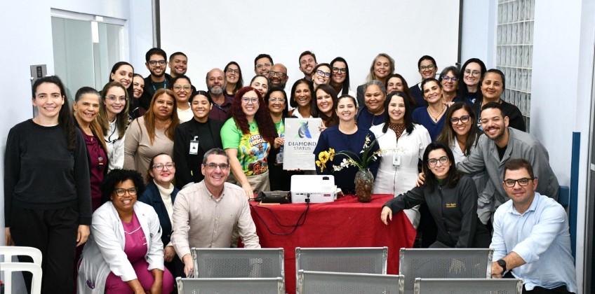 Hospital de Emergência de Resende recebe certificação Diamond do Programa Angels